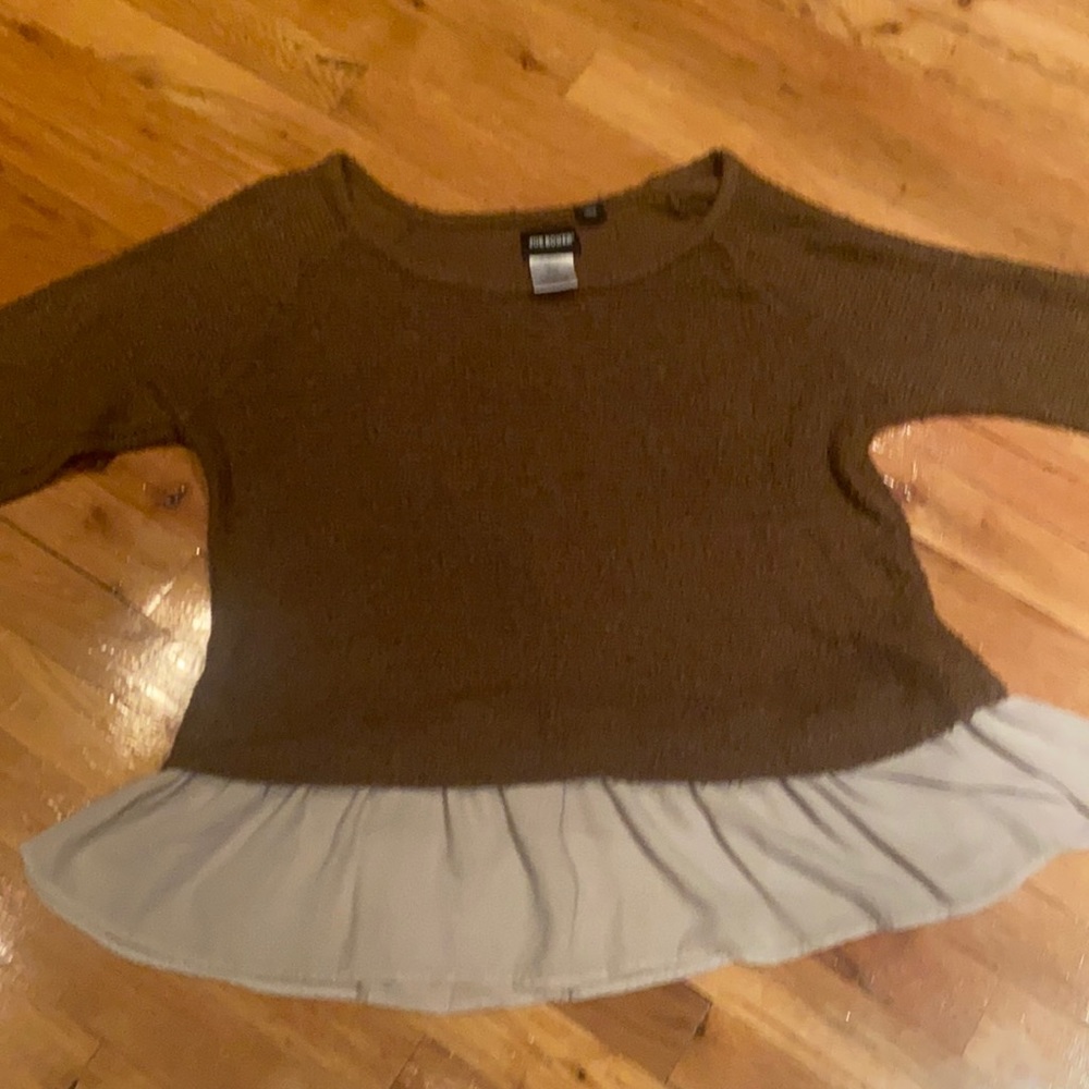 Joe boxer L women’s brown sweater